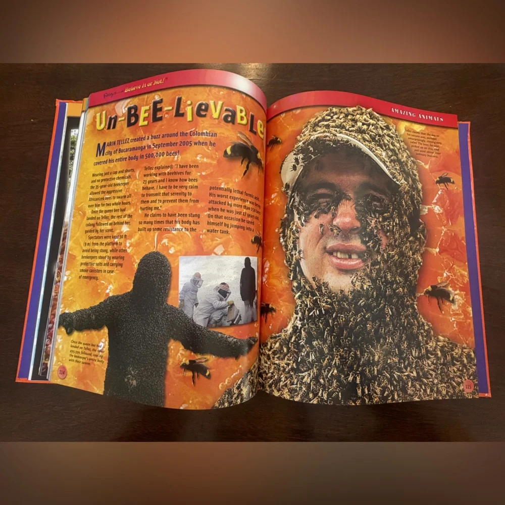 2006 Ripley's Believe It or Not! Expect the Unexpected Lenticular Hardcover Book